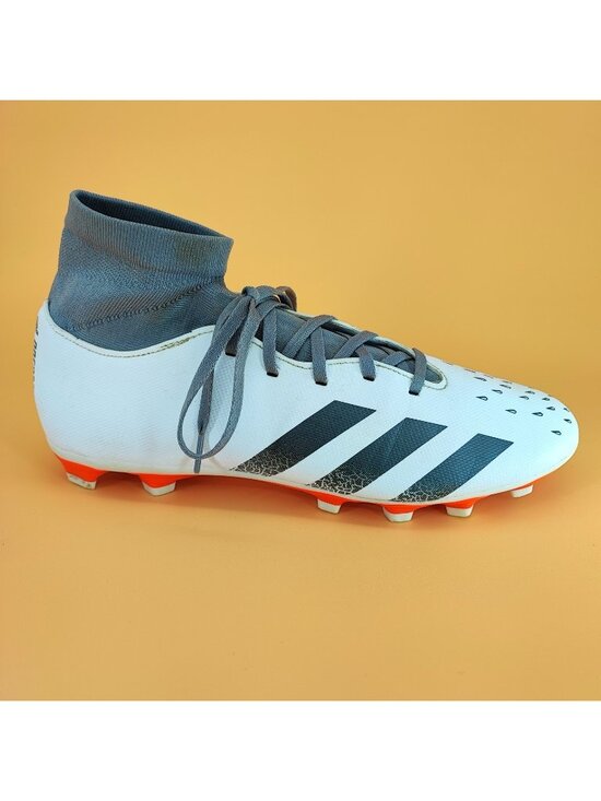 Adidas Predator Freak .4 S Men’s 12 US Soccer Cleats White Synthetic ART FY6331 main image 6